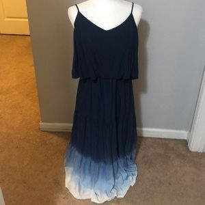 Spaghetti strap maxi dress